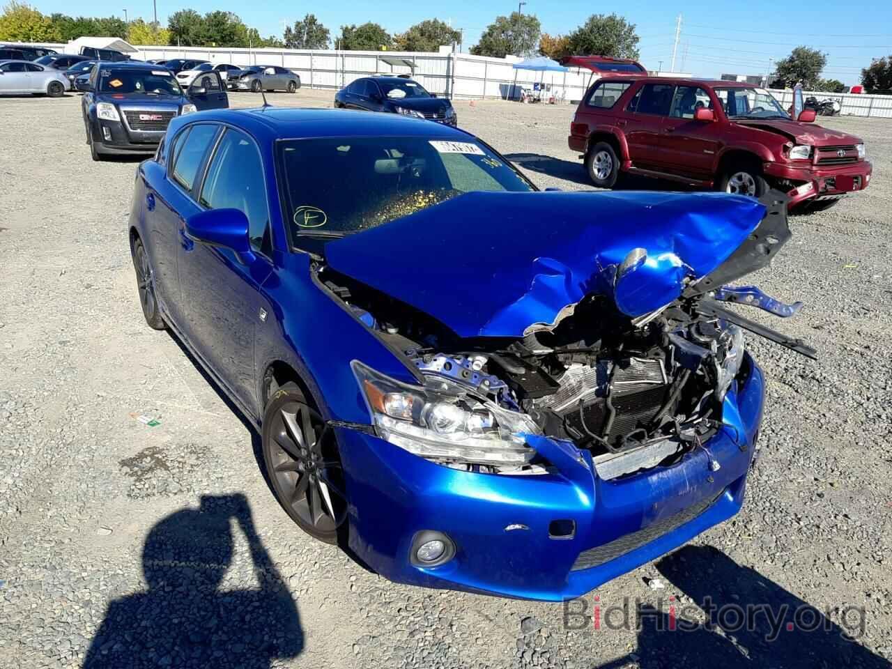 Photo JTHKD5BHXD2144161 - LEXUS CT 200 2013