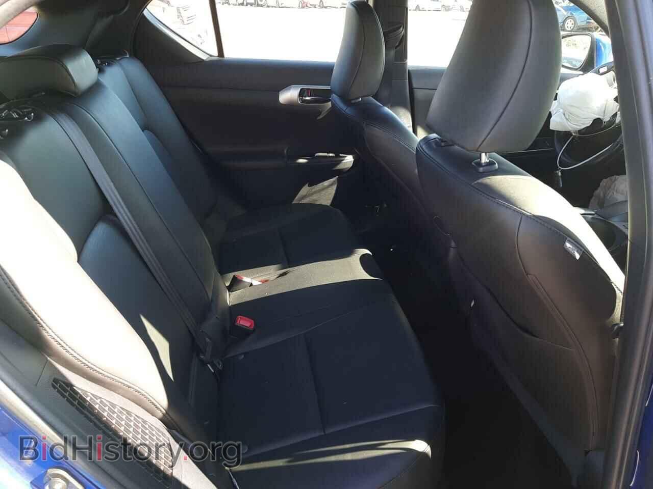 2013 LEXUS CT 200 - VIN: JTHKD5BHXD2144161 - Фото 6