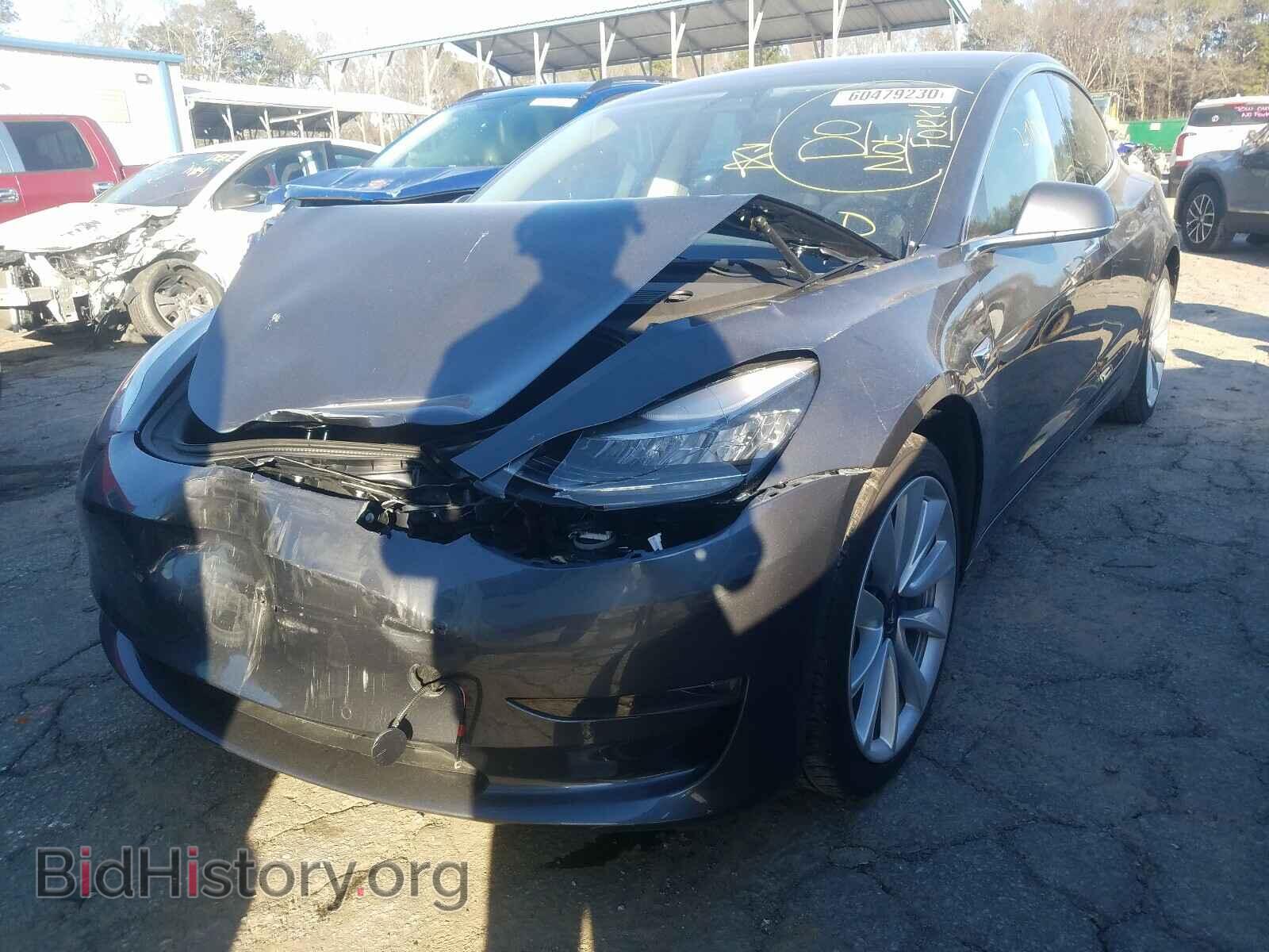 2019 TESLA MODEL 3 - VIN: 5YJ3E1EAXKF402005 - Фото 2