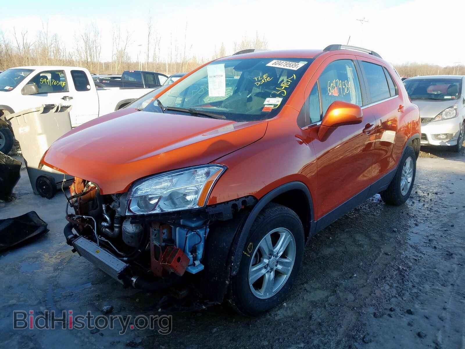 2015 CHEVROLET TRAX - VIN: KL7CJRSB2FB259550 - Фото 2