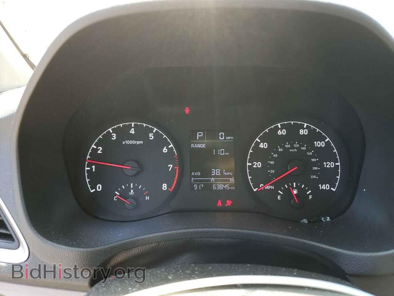 2018 HYUNDAI ACCENT - VIN: 3KPC24A32JE022212 - Фото 9