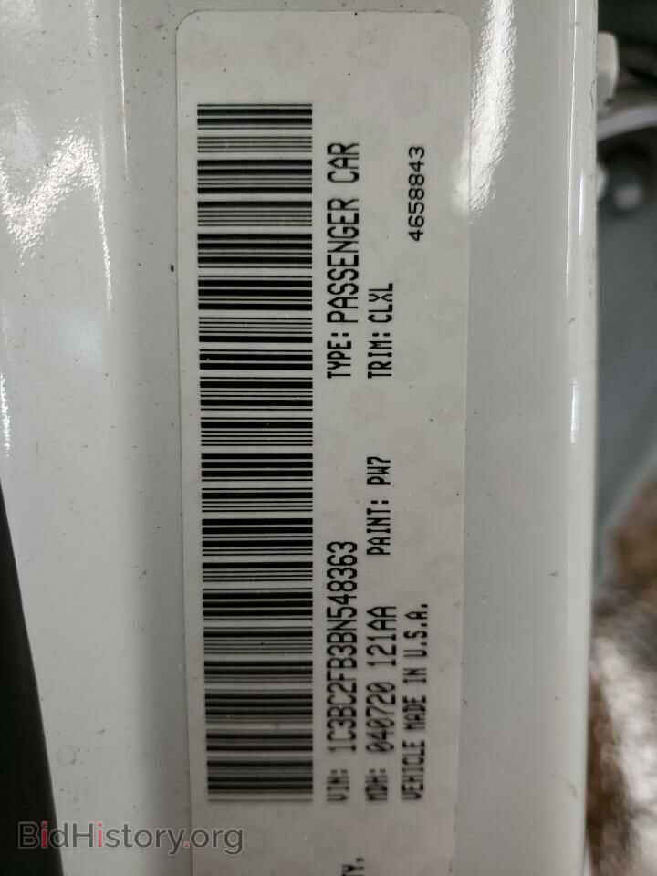 2011 CHRYSLER 200 - VIN: 1C3BC2FB3BN548363 - Фото 10