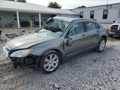 2013 Chrysler 200 LX, silver — VIN 1C3CCBAB3DN704626, Copart