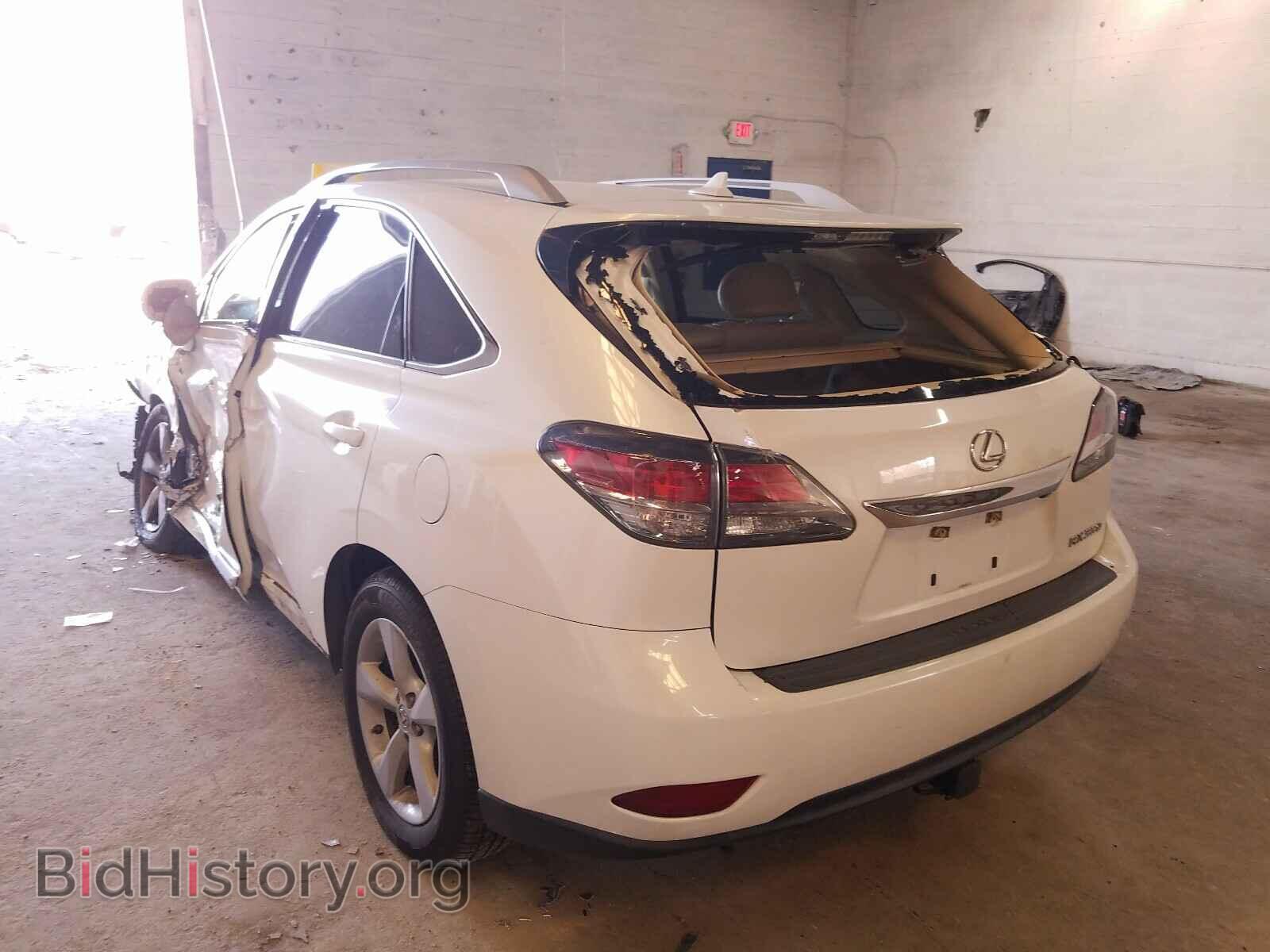 2013 LEXUS RX350 - VIN: 2T2BK1BA2DC196125 - Фото 3