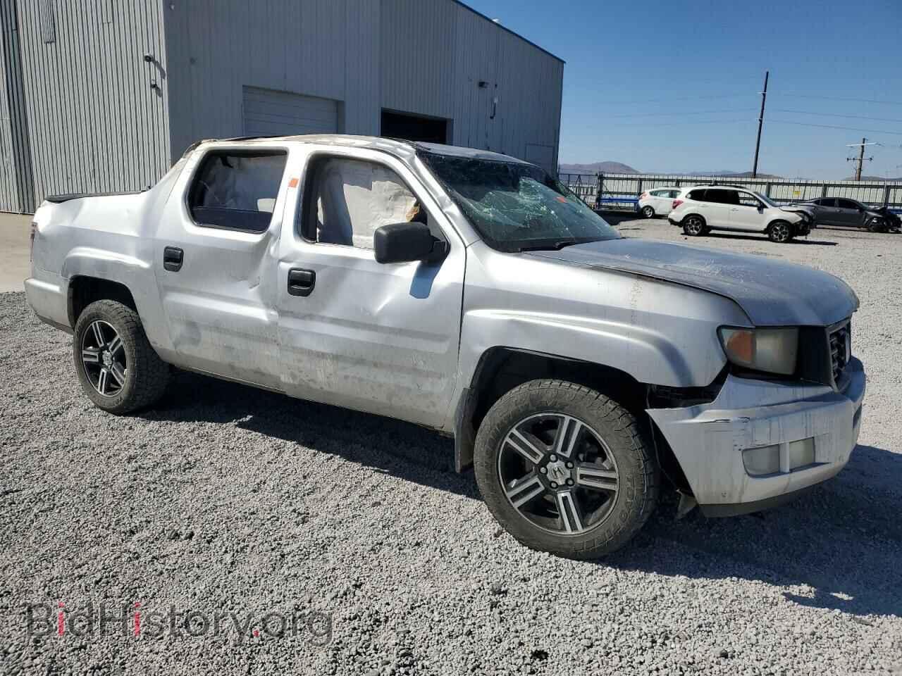 2012 HONDA RIDGELINE - VIN: 5FPYK1F79CB002091 - Фото 4