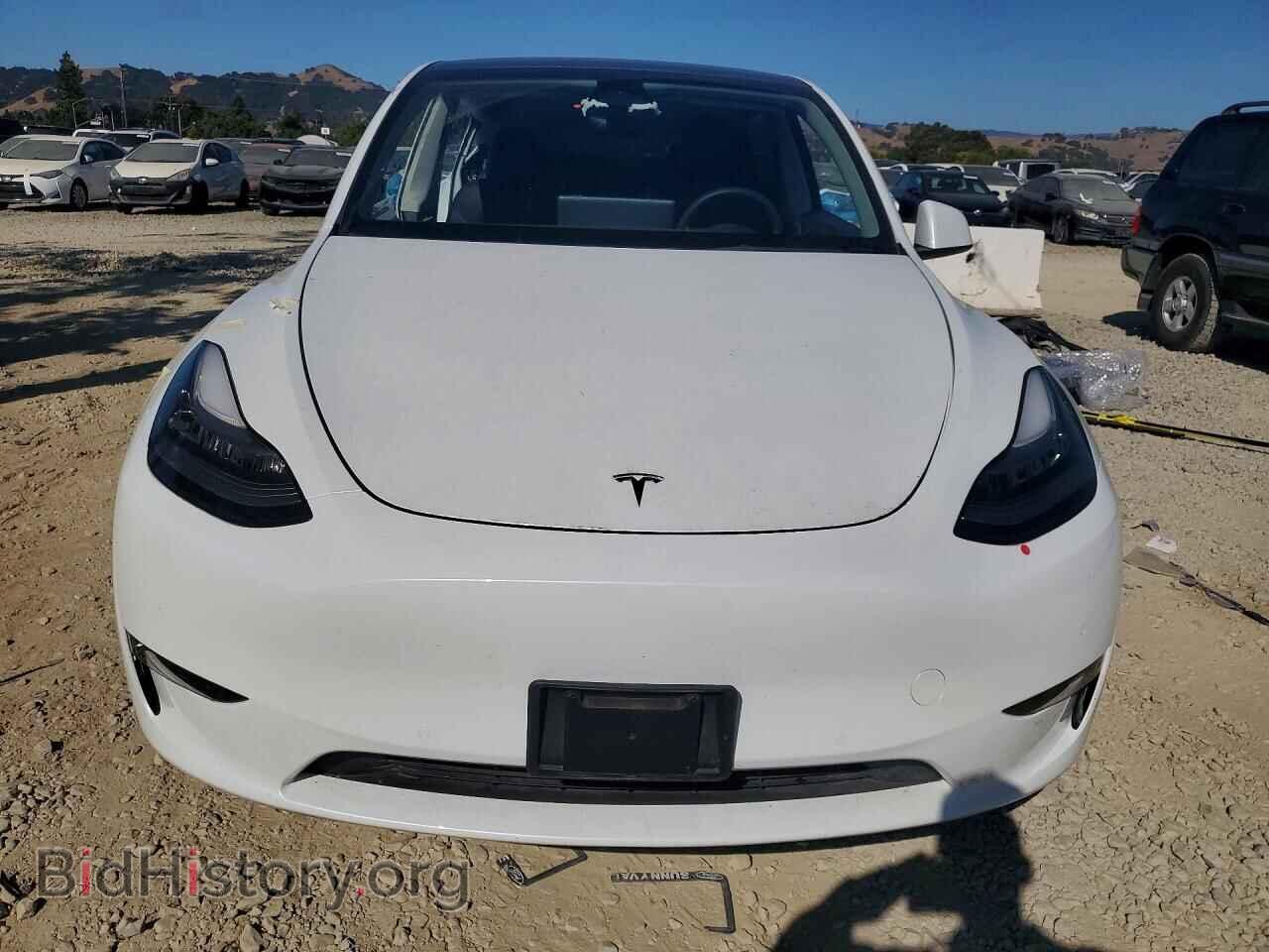 2022 TESLA MODEL Y - VIN: 7SAYGDEE3NF511157 - Фото 5