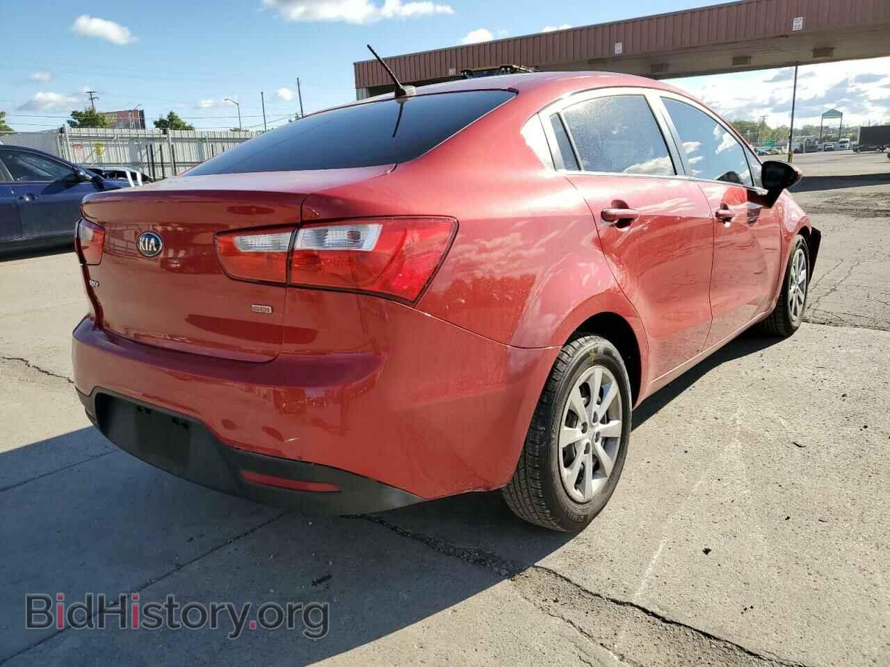 2014 KIA RIO - VIN: KNADM4A3XE6384408 - Фото 4