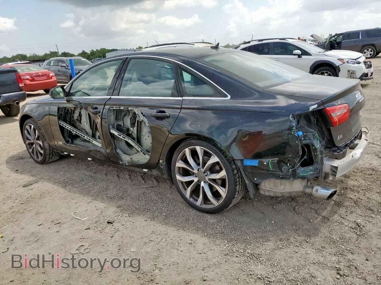 2013 AUDI A6 - VIN: WAUGGAFC6DN129027 - Фото 2