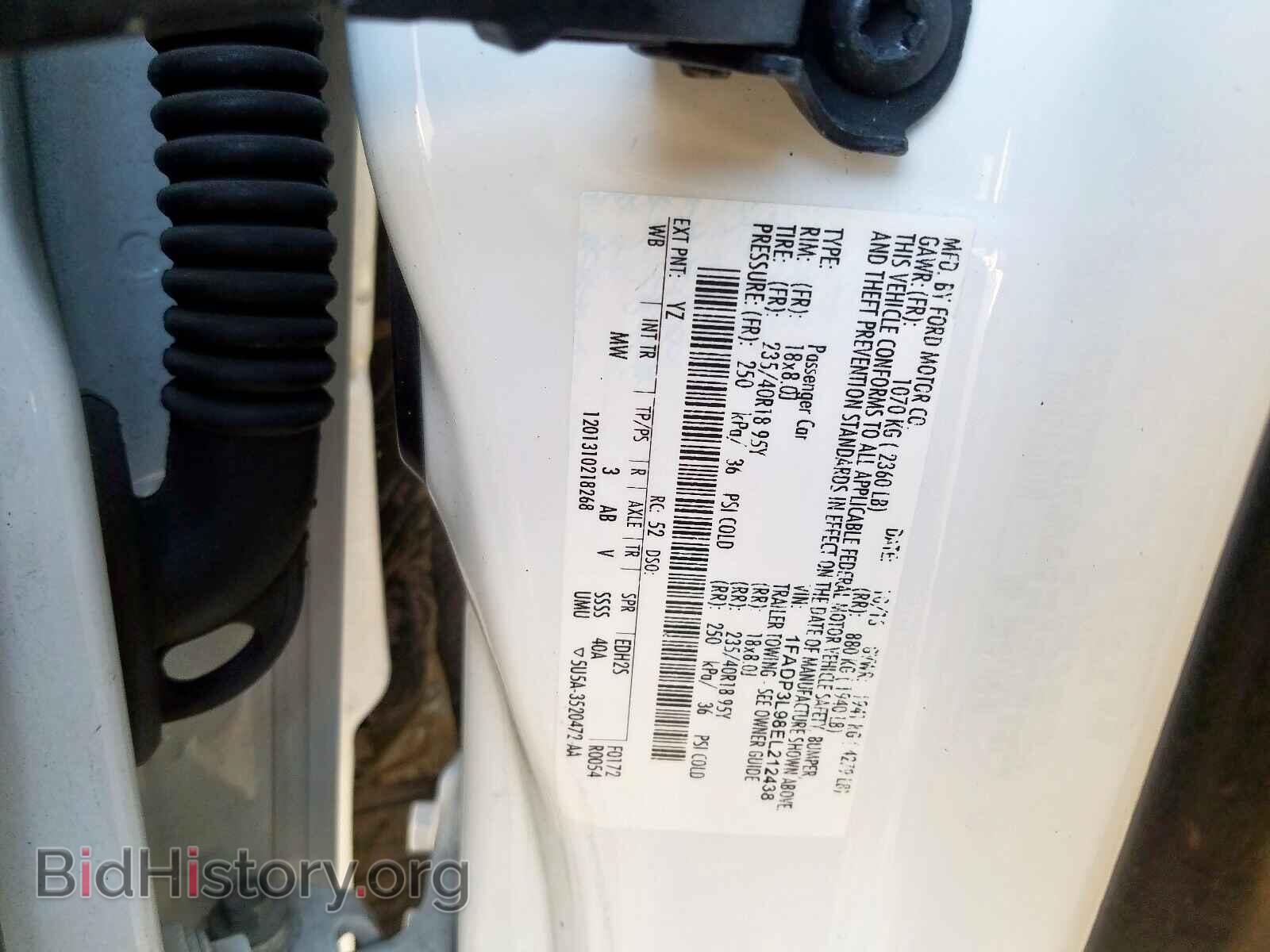 2014 FORD FOCUS - VIN: 1FADP3L98EL212438 - Photo 10