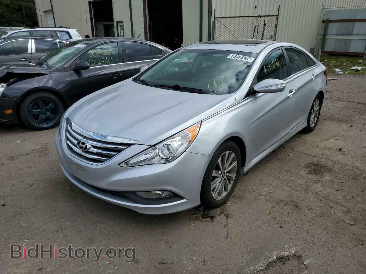 2014 HYUNDAI SONATA - VIN: 5NPEC4AC0EH889907 - Фото 2