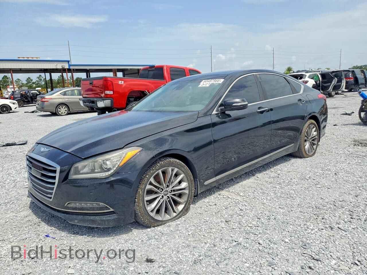 Photo KMHGN4JE2GU106885 - HYUNDAI GENESIS 2016