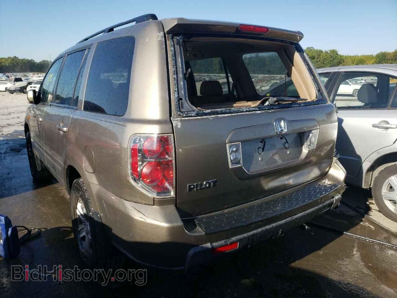 2008 HONDA PILOT - VIN: 5FNYF28268B025792 - Фото 3