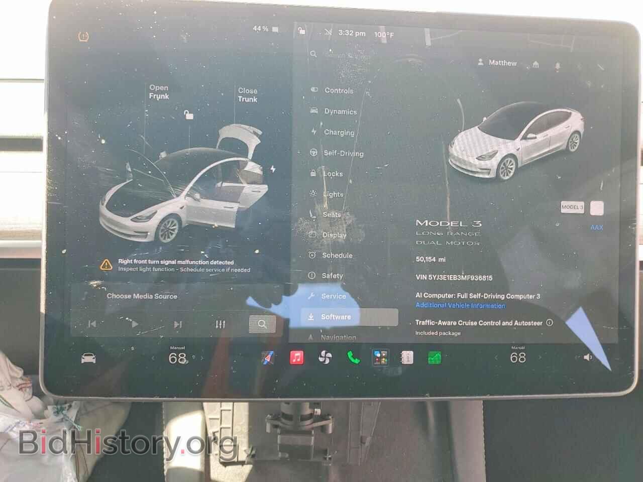 2021 TESLA MODEL 3 - VIN: 5YJ3E1EB3MF936815 - Photo 9