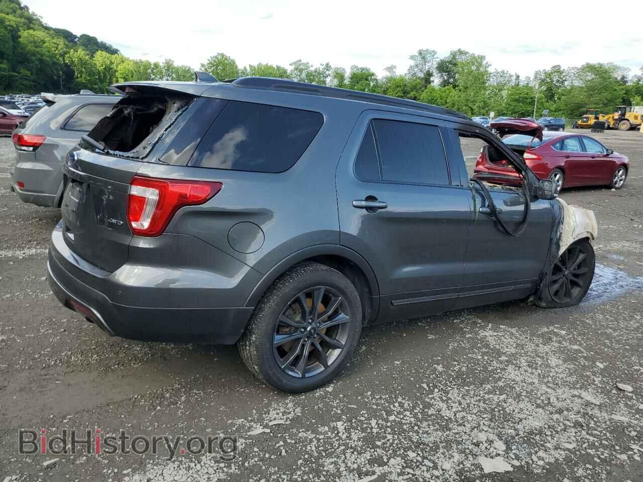 2017 FORD EXPLORER - VIN: 1FM5K8D84HGD09192 - Фото 3