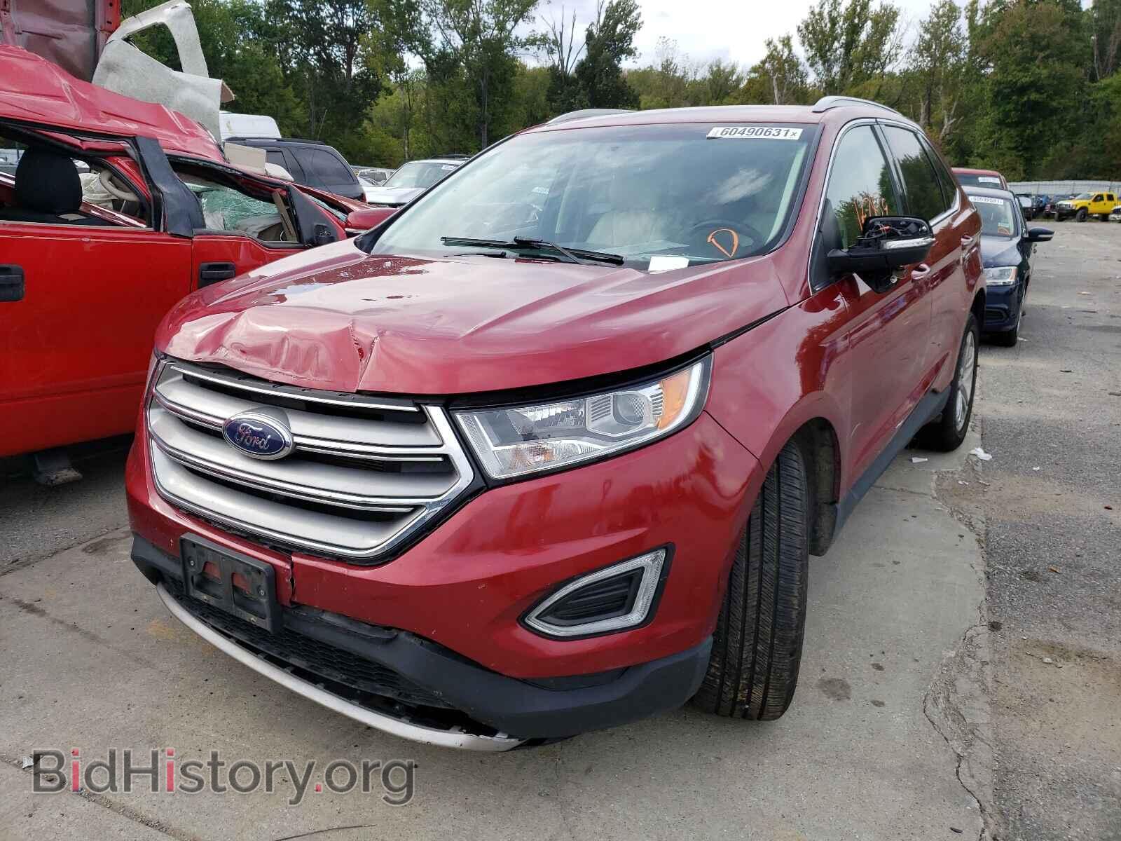 2016 FORD EDGE - VIN: 2FMPK4K85GBB43680 - Photo 2