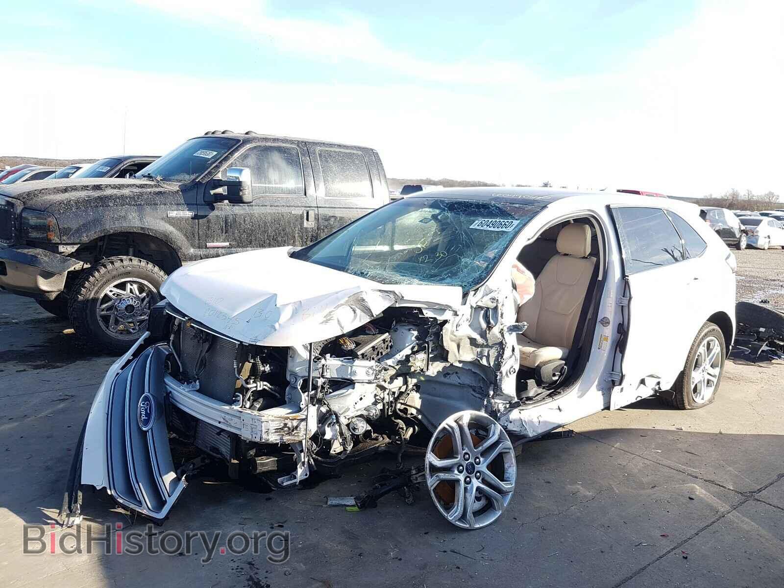 2017 FORD EDGE - VIN: 2FMPK4K92HBB98436 - Фото 2