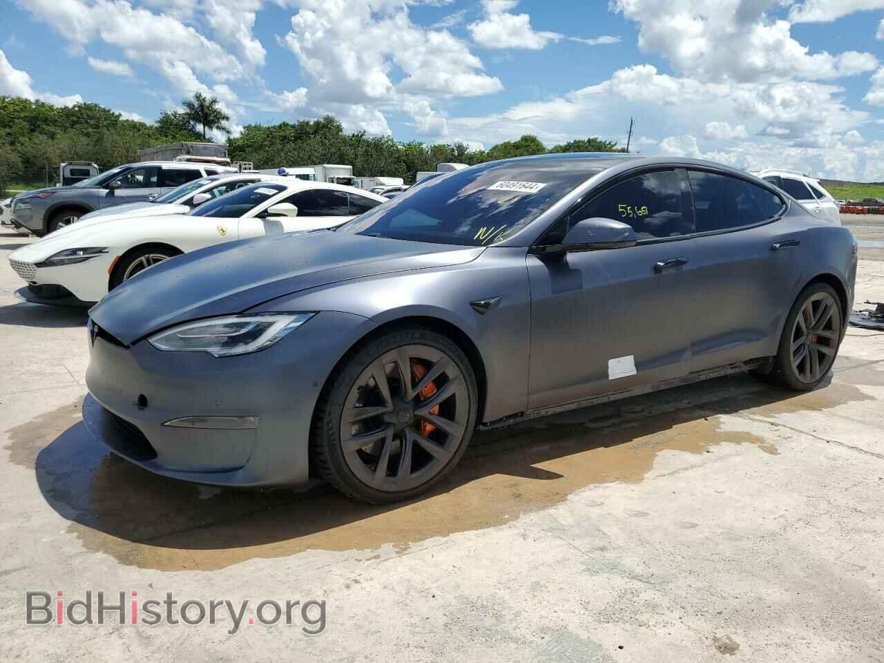 Photo 5YJSA1E62MF451799 - TESLA MODEL S 2021