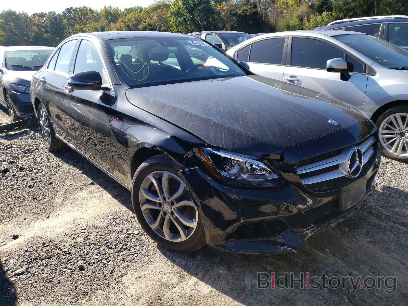 Photo WDDWF4KB9GR144110 - MERCEDES-BENZ C-CLASS 2016