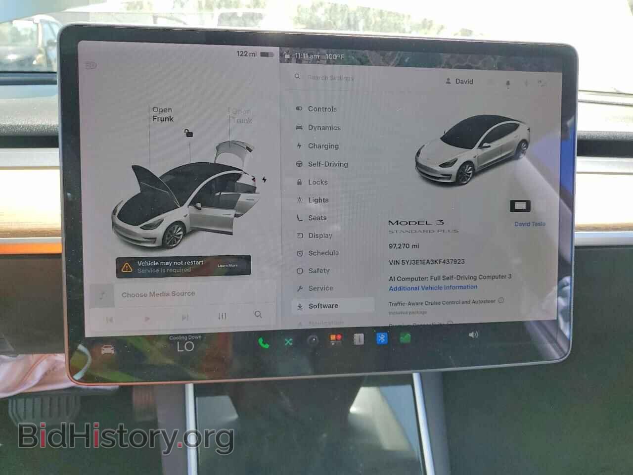 2019 TESLA MODEL 3 - VIN: 5YJ3E1EA3KF437923 - Photo 9