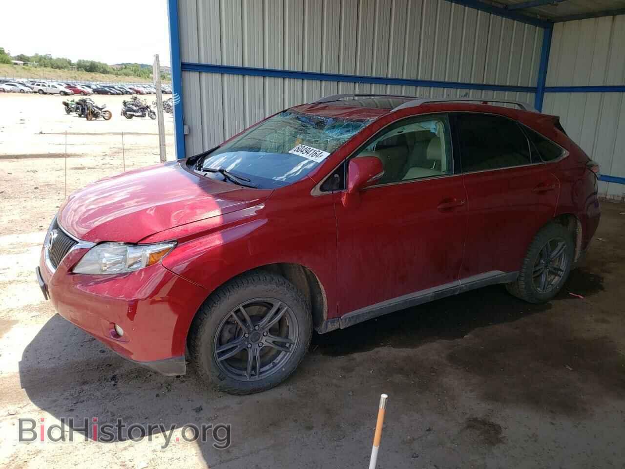 Photo 2T2BK1BA4CC142453 - LEXUS RX350 2012