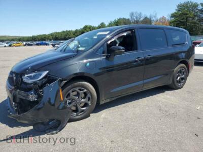 2023 Chrysler PACIFICA Hybrid Touring L, black — VIN 2C4RC1L74PR580074, Copart