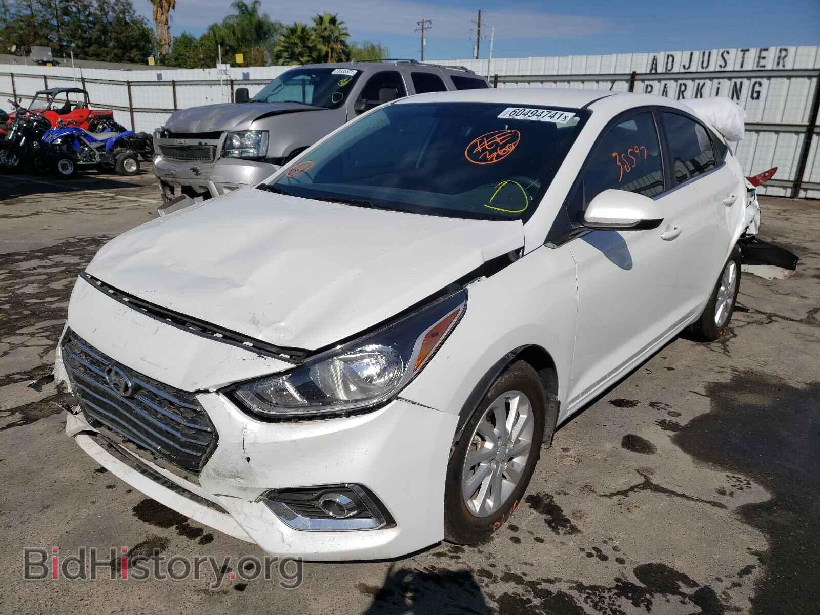 2020 HYUNDAI ACCENT - VIN: 3KPC24A69LE093338 - Фото 2