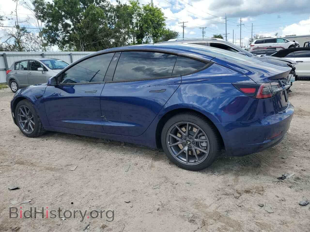 2022 TESLA MODEL 3 - VIN: 5YJ3E1EA3NF191847 - Фото 2