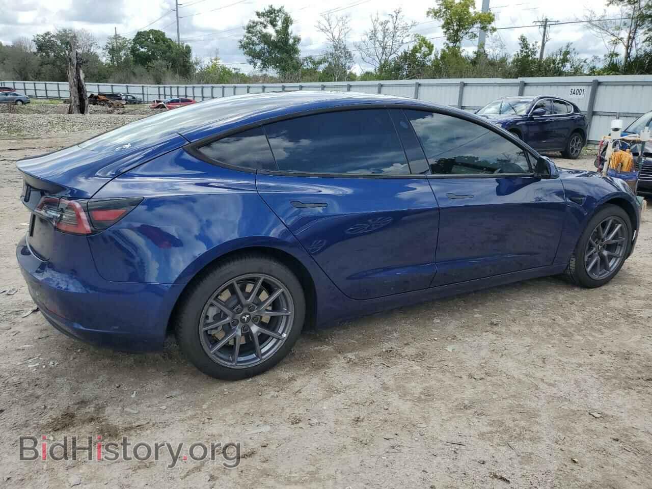 2022 TESLA MODEL 3 - VIN: 5YJ3E1EA3NF191847 - Фото 3