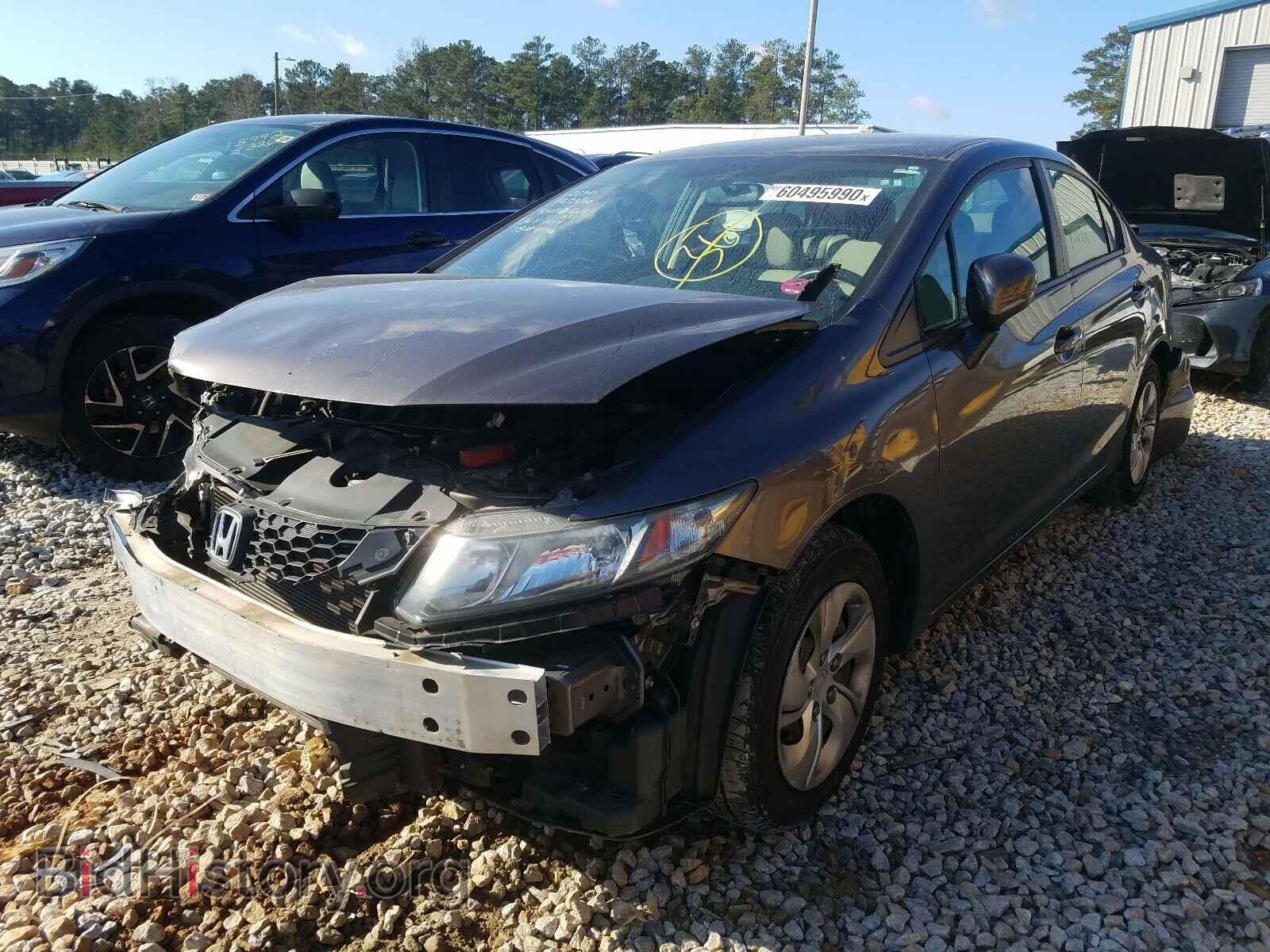 2015 HONDA CIVIC - VIN: 19XFB2F55FE042022 - Фото 2