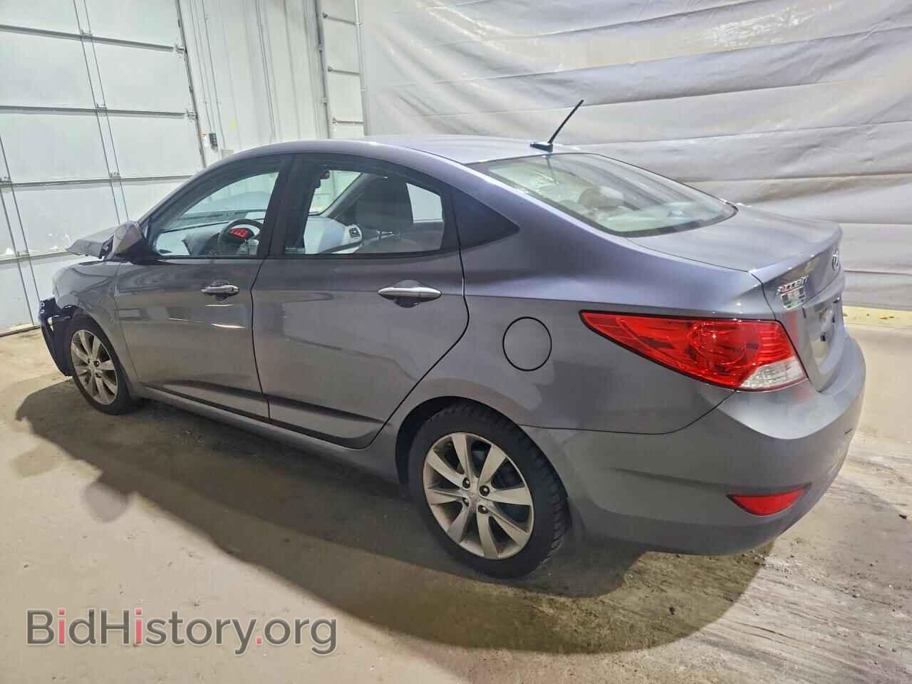 2013 HYUNDAI ACCENT - VIN: KMHCU4AEXDU468914 - Фото 2