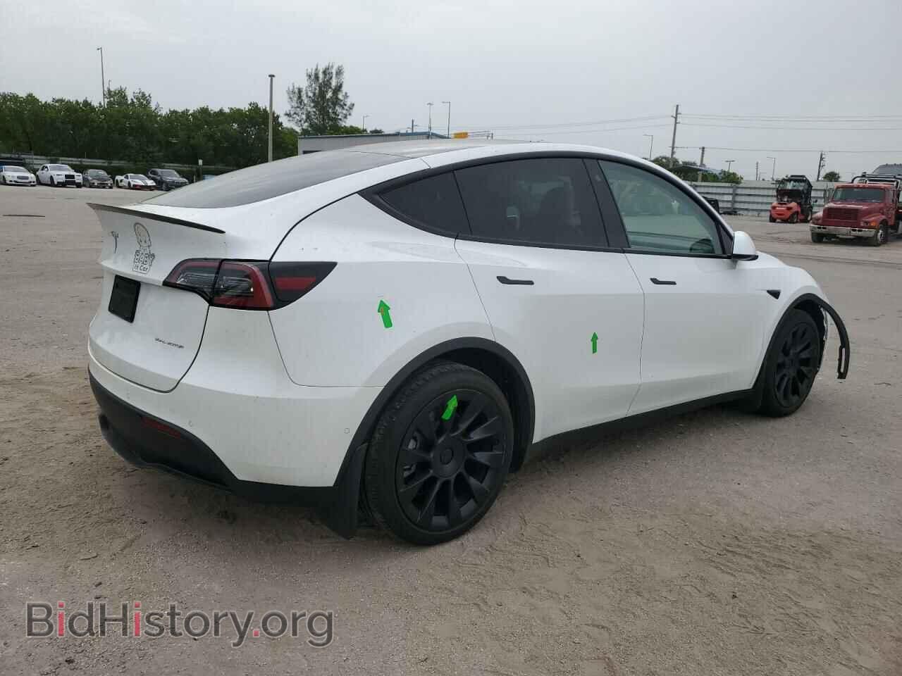 2022 TESLA MODEL Y - VIN: 7SAYGDEEXNF380566 - Фото 3