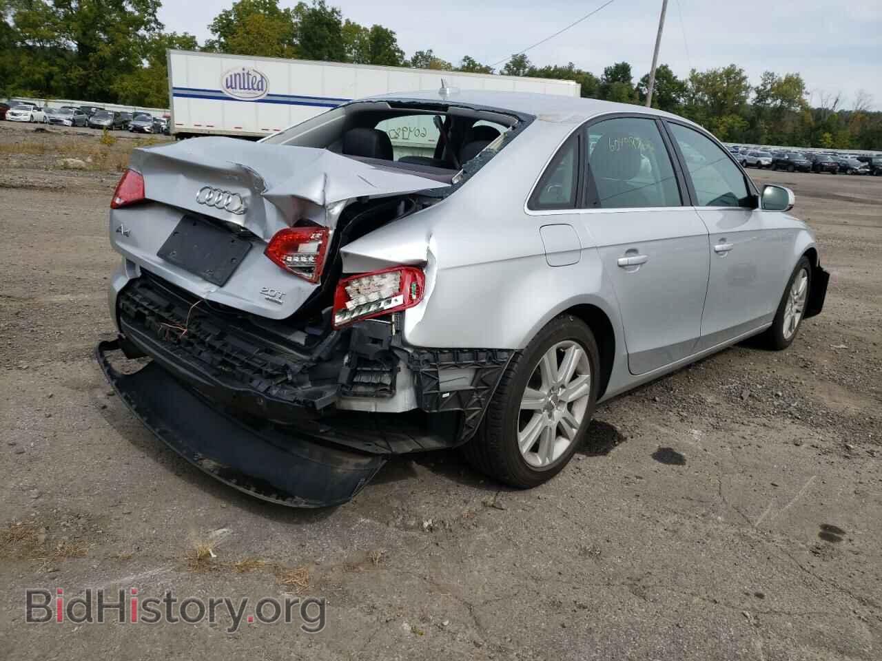 2012 AUDI A4 - VIN: WAUBFAFL9CN004647 - Фото 4