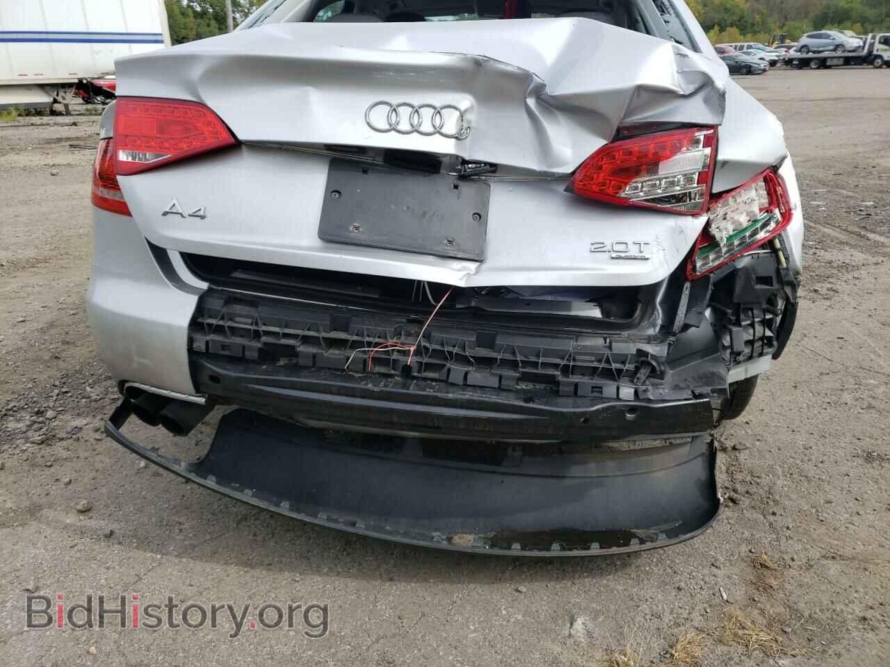 2012 AUDI A4 - VIN: WAUBFAFL9CN004647 - Фото 9