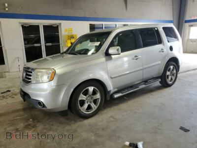 2013 Honda PILOT EXL, silver — VIN 5FNYF4H53DB018556, Copart
