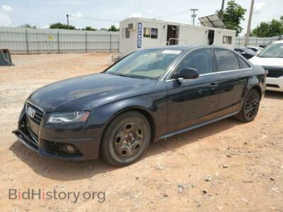 2012 Audi A4 PREMIUM PLUS, синий — VIN WAUFFAFL5CA119982, Copart