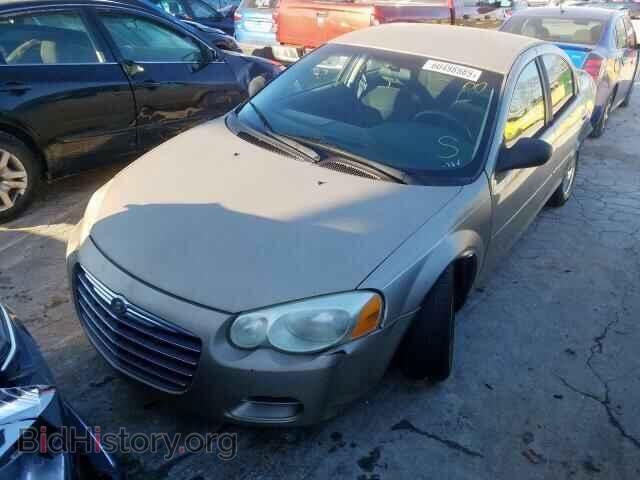 2004 CHRYSLER SEBRING - VIN: 1C3EL46X54N304768 - Фото 2