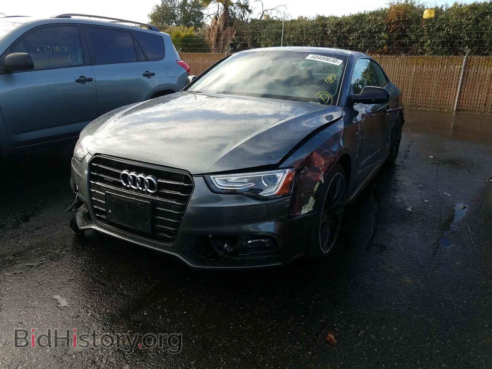 2016 AUDI A5 - VIN: WAUM2AFR9GA023821 - Фото 2