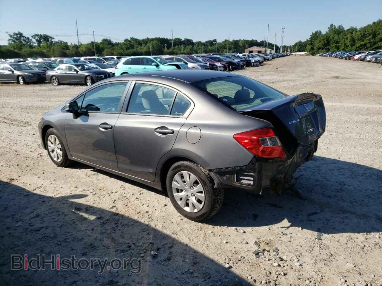 2012 HONDA CIVIC - VIN: 2HGFB2F50CH573792 - Photo 2