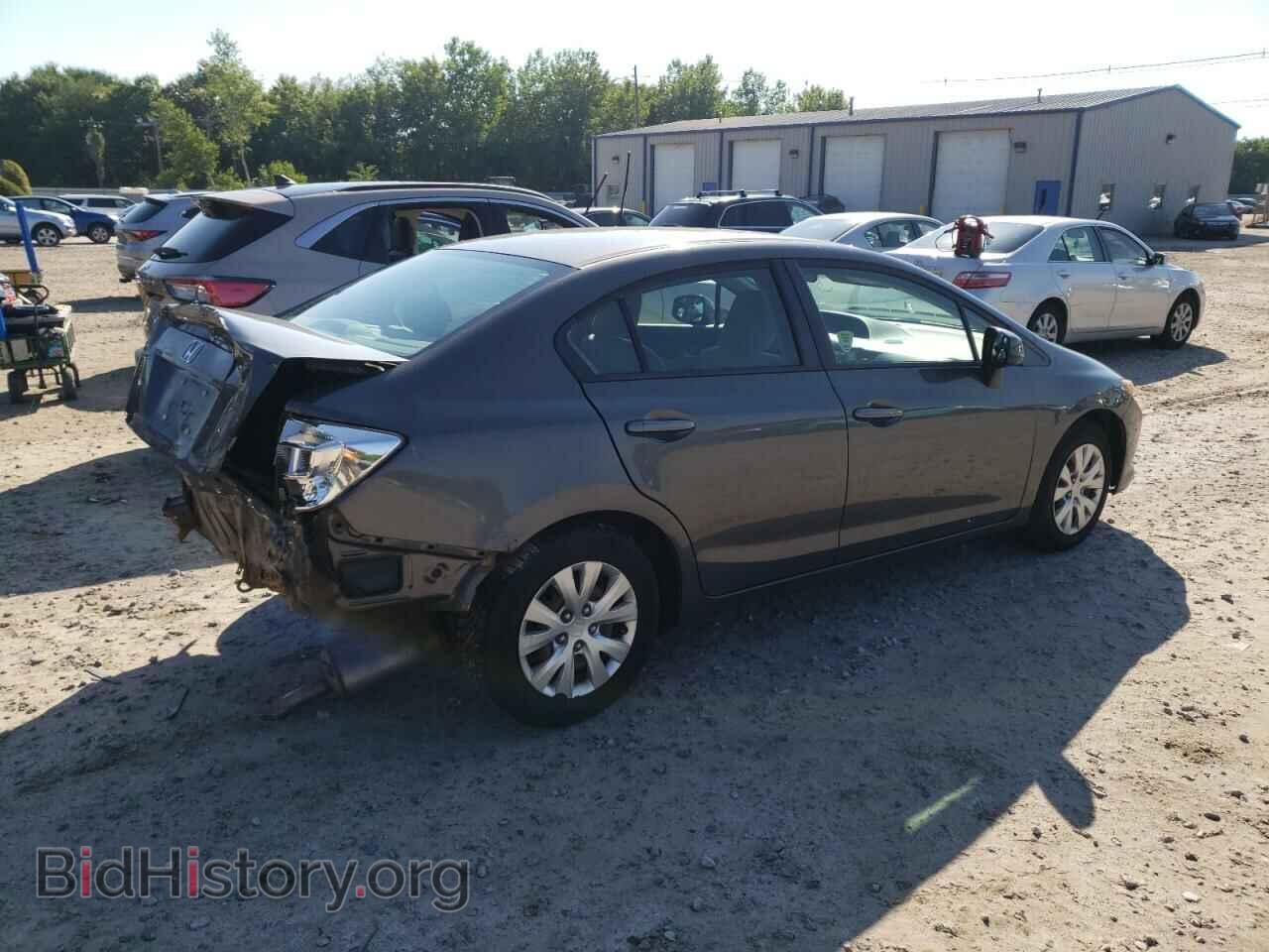 2012 HONDA CIVIC - VIN: 2HGFB2F50CH573792 - Photo 3