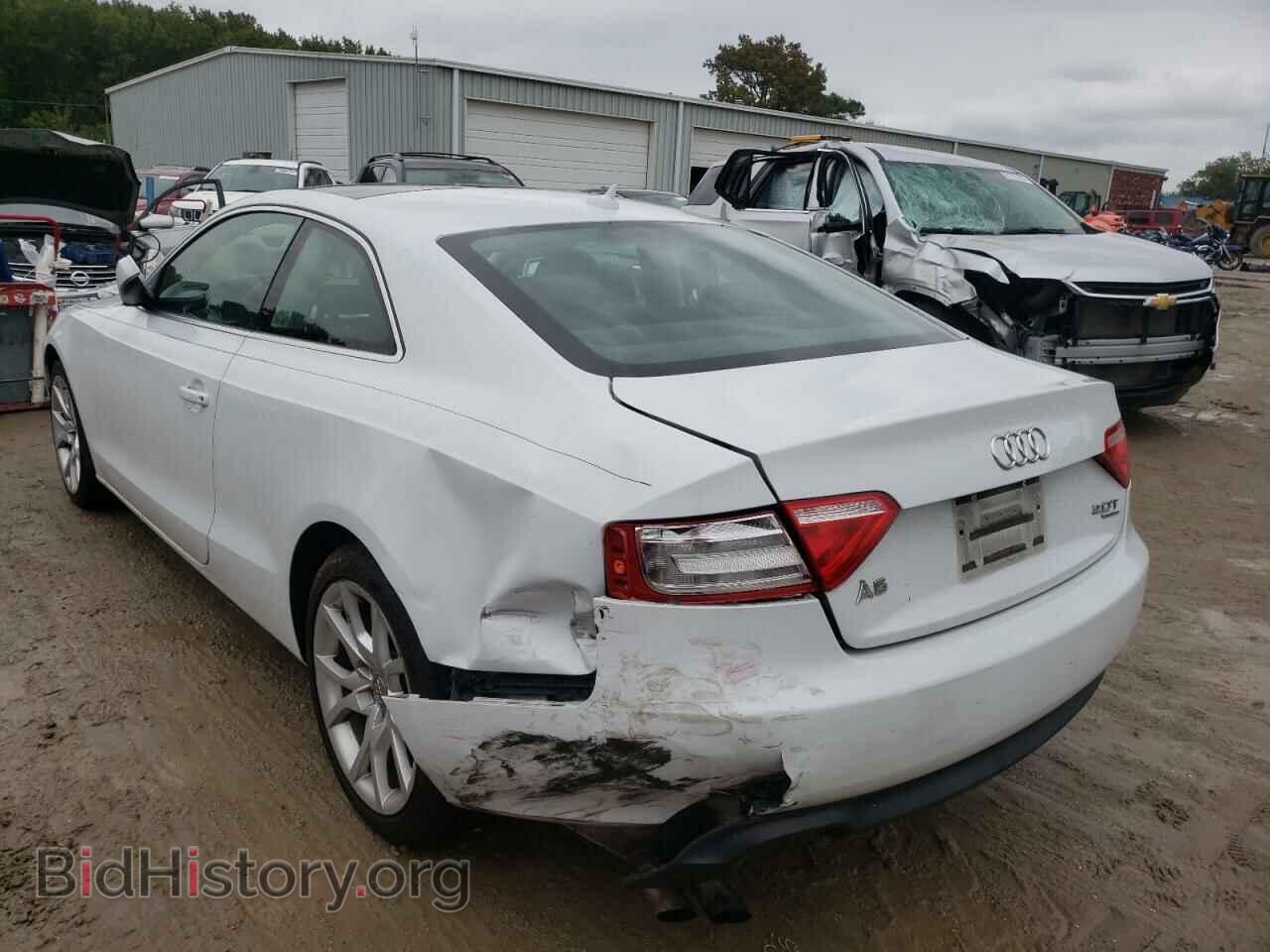 2012 AUDI A5 - VIN: WAUCFAFR1CA044687 - Photo 3