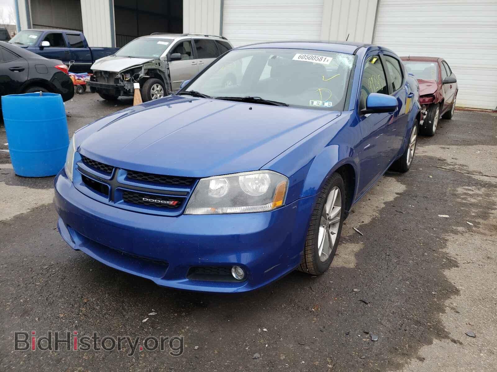 2013 DODGE AVENGER - VIN: 1C3CDZCB0DN582133 - Фото 2