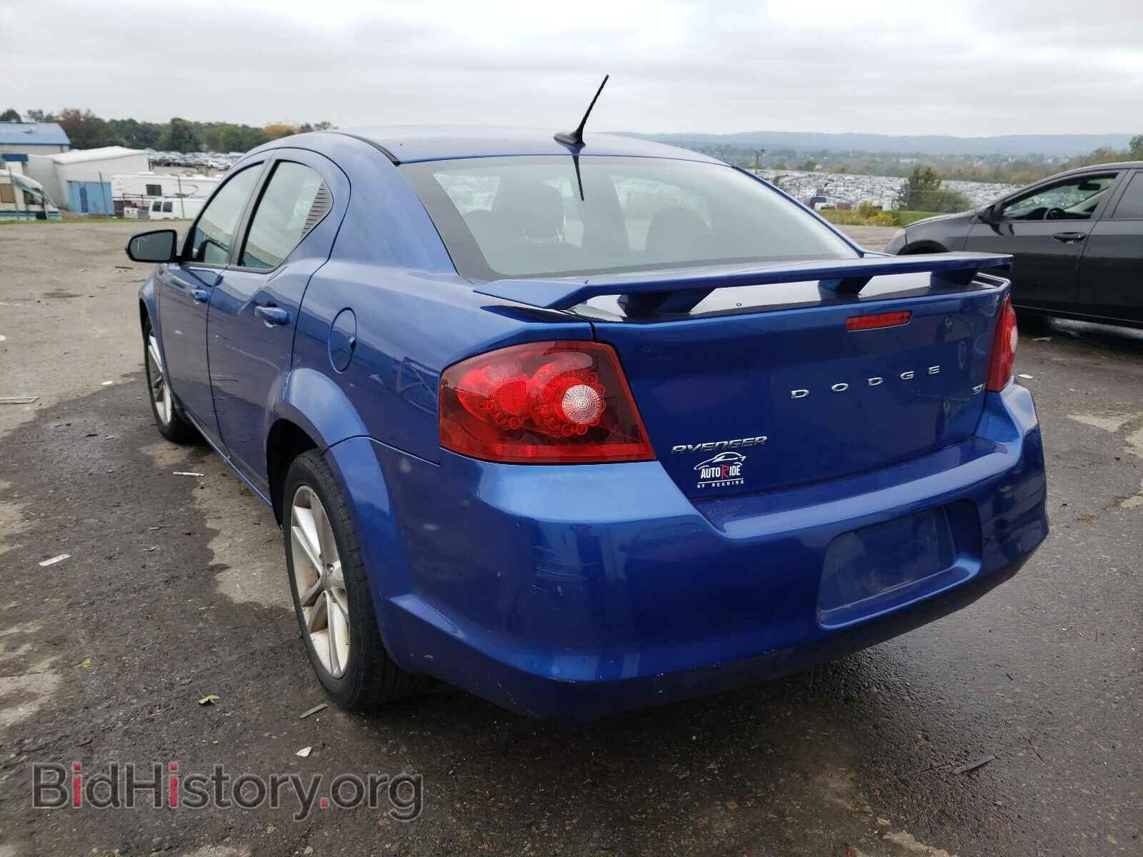 2013 DODGE AVENGER - VIN: 1C3CDZCB0DN582133 - Фото 3