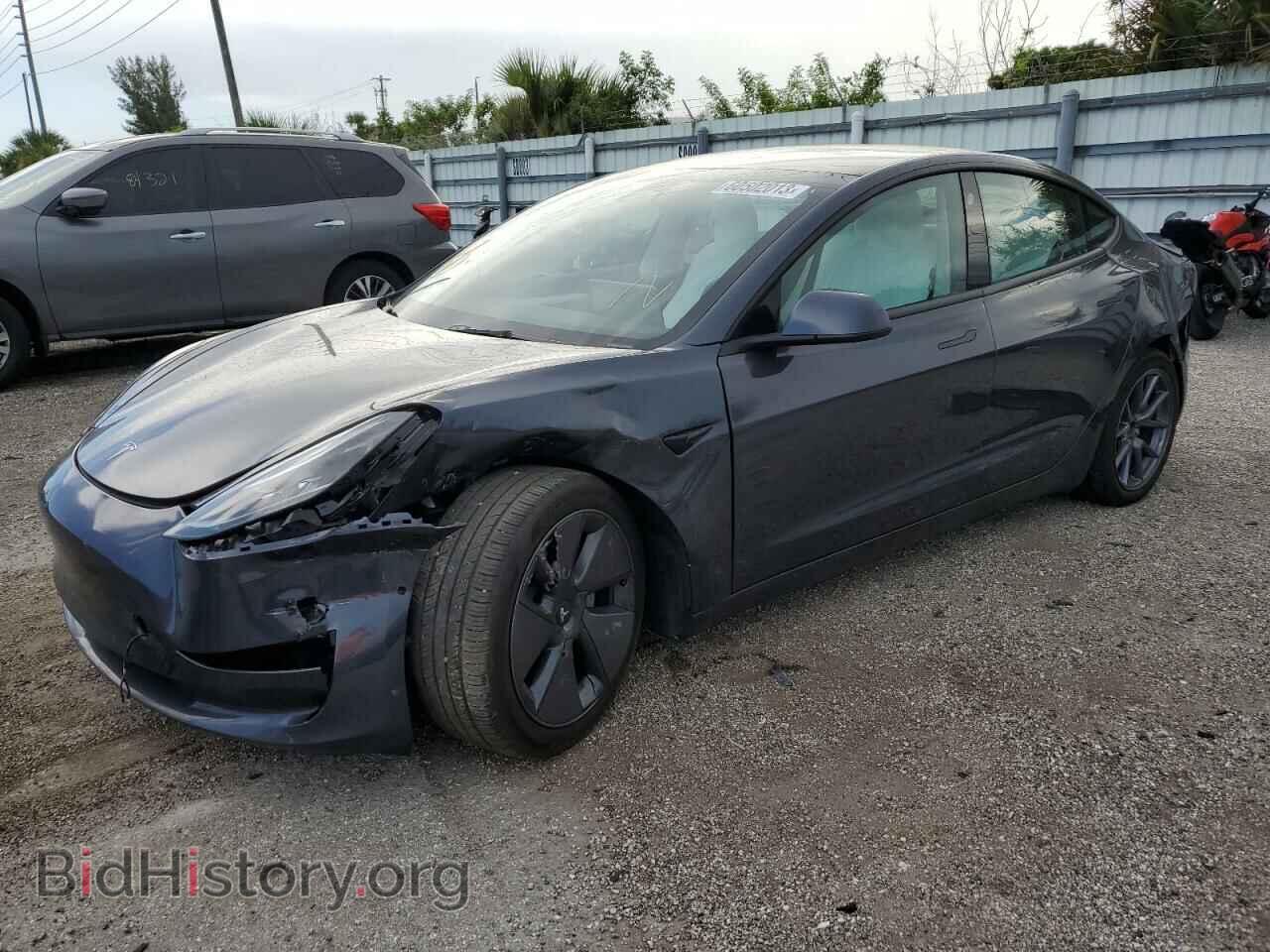 Photo 5YJ3E1EA2NF349594 - TESLA MODEL 3 2022