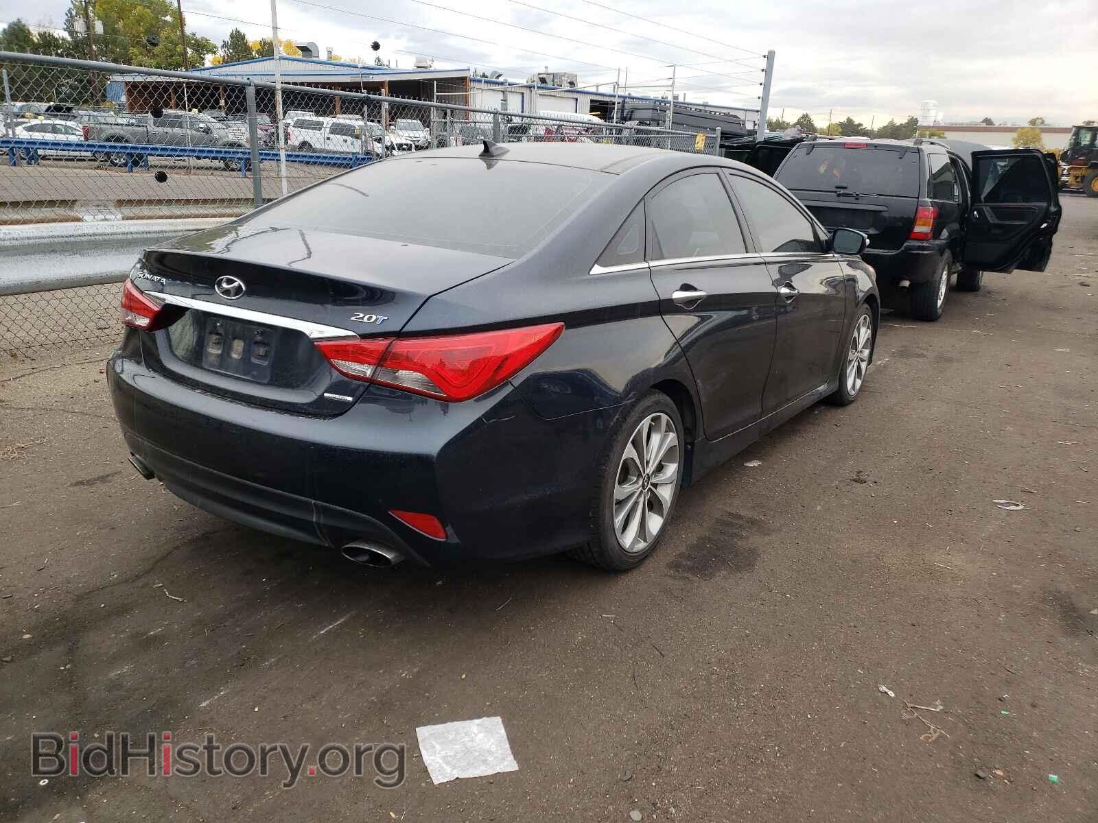 2014 HYUNDAI SONATA - VIN: 5NPEC4AB2EH845334 - Фото 4