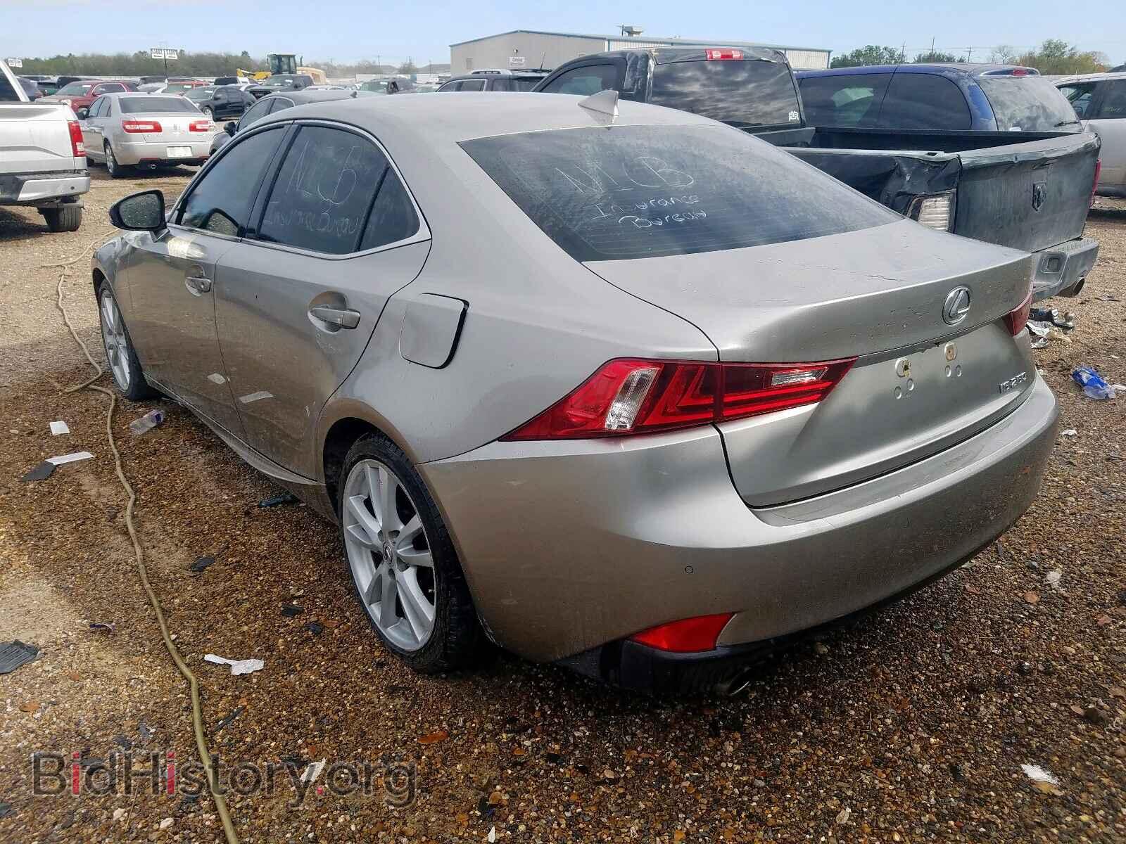 2014 LEXUS IS 250 - VIN: JTHBF1D28E5039274 - Фото 3