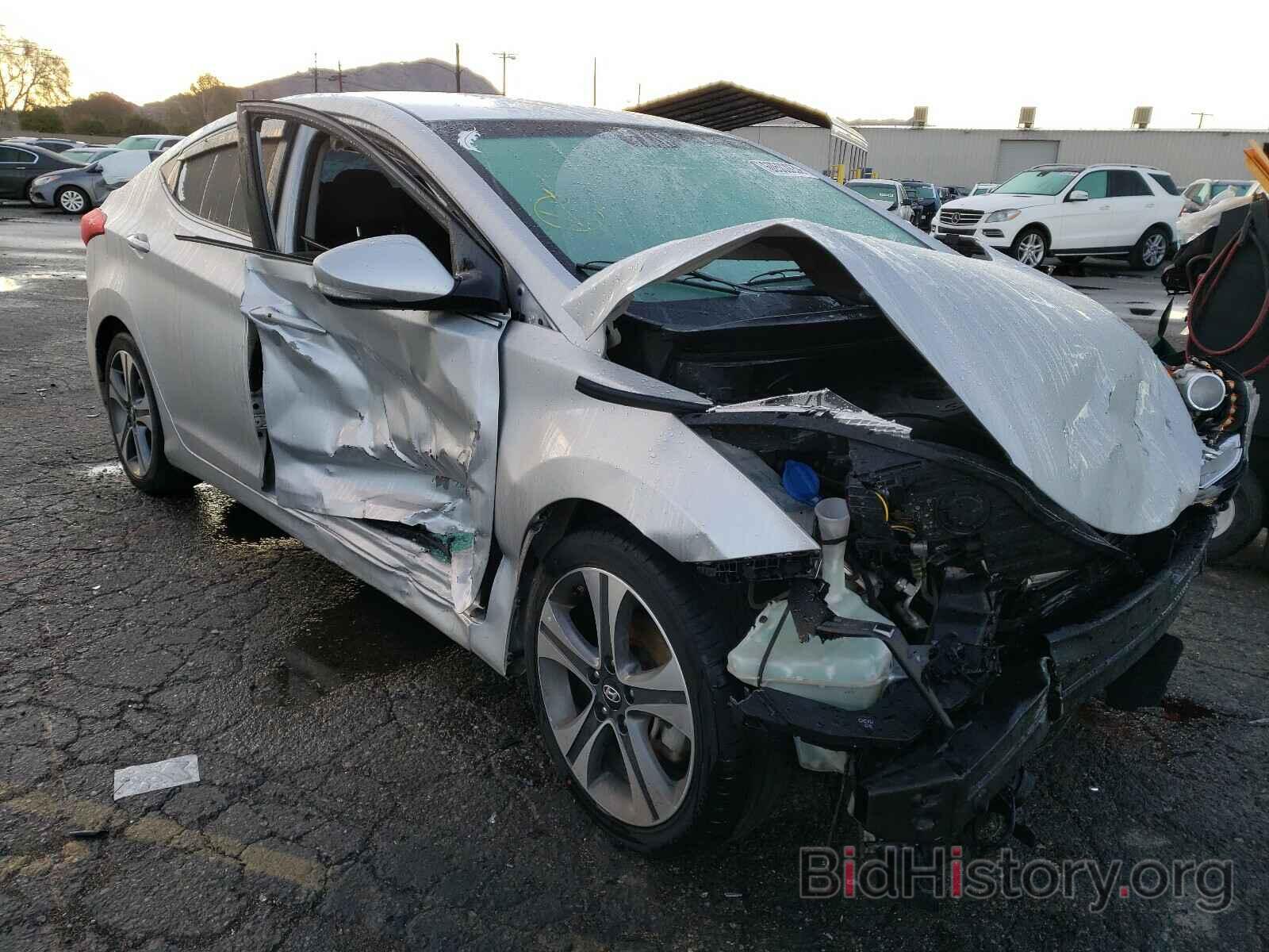 Photo KMHDH4AH7GU488884 - HYUNDAI ELANTRA 2016