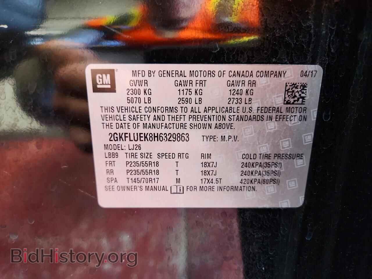 2017 GMC TERRAIN - VIN: 2GKFLUEK8H6329863 - Photo 13
