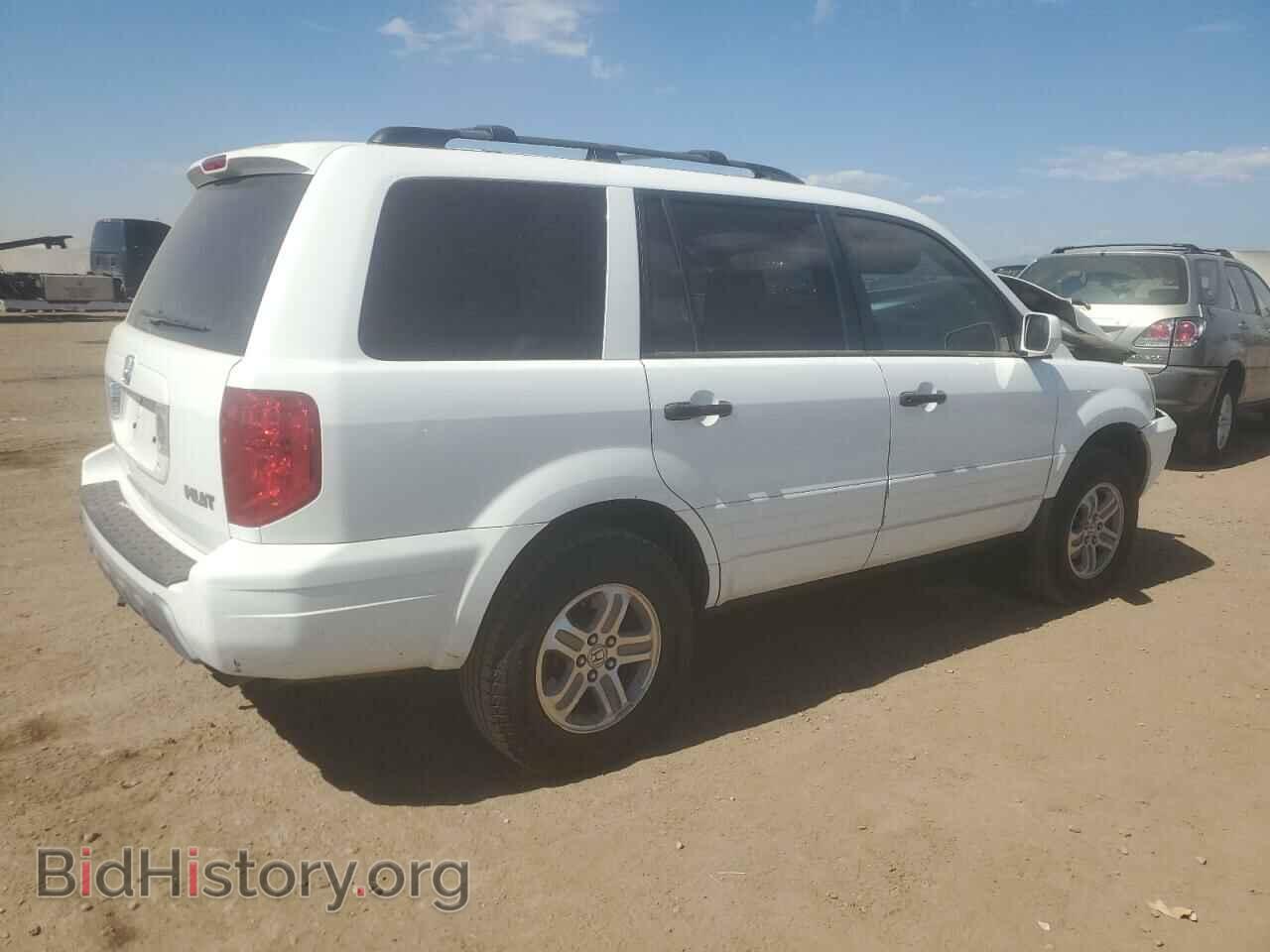 2005 HONDA PILOT - VIN: 5FNYF18565B035545 - Фото 3
