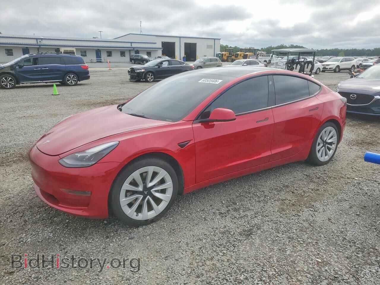 Фотография 5YJ3E1EA5MF100964 - TESLA MODEL 3 2021