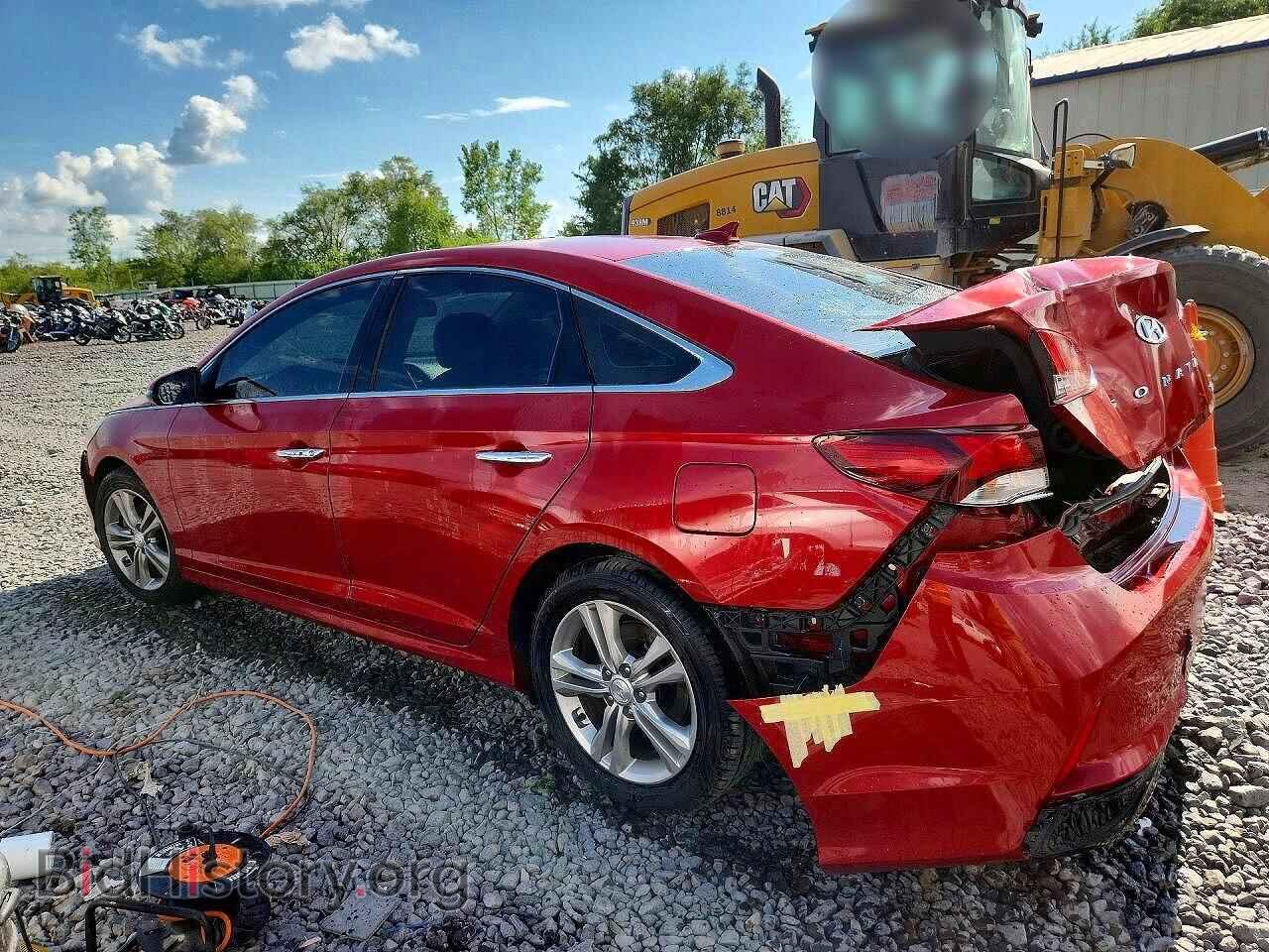 2018 HYUNDAI SONATA - VIN: 5NPE34AF3JH643003 - Фото 2